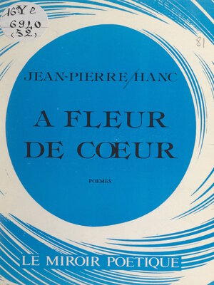 cover image of À fleur de cœur